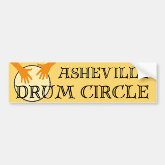 Asheville Drum Circle Autoaufkleber