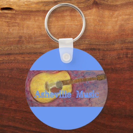 Asheville Music Schlüsselanhänger (Vorderseite)
