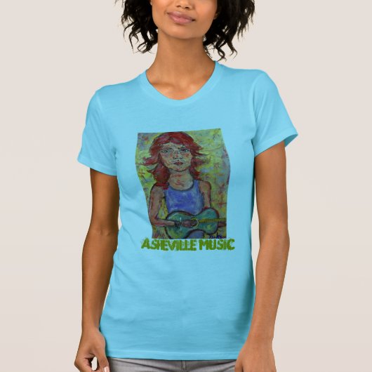 Asheville-Musik T-Shirt (Vorderseite)