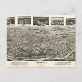Asheville, NC 1912 Postkarte