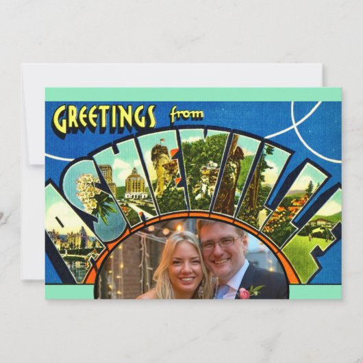 Asheville NC Celebrations Thank You (Vorderseite)