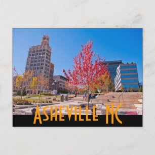 Asheville NC Postkarte