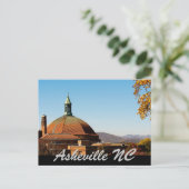 Asheville NC Postkarte (Stehend Vorderseite)
