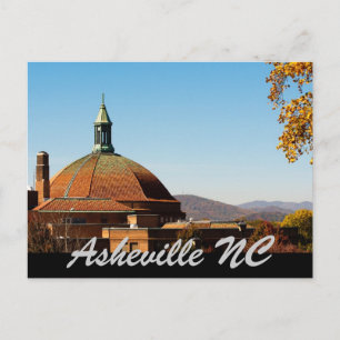Asheville NC Postkarte