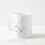 Asheville, Nord-Carolina Kaffeetasse (Vorderseite Links)