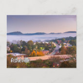 Asheville, North Carolina Blue Ridge Mountains Postkarte (Vorderseite)