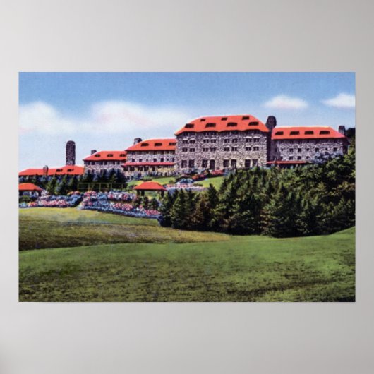 Asheville North Carolina Grove Park Inn Poster (Vorne)