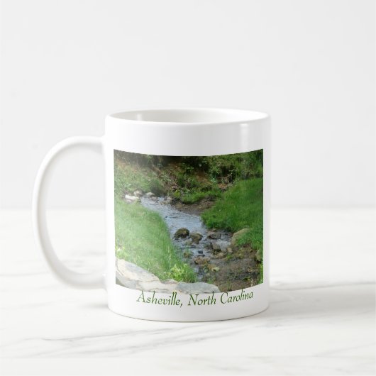 Asheville, North Carolina Kaffeetasse (Links)