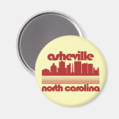 Asheville, North Carolina Magnet (Vorderseite/Rückseite)