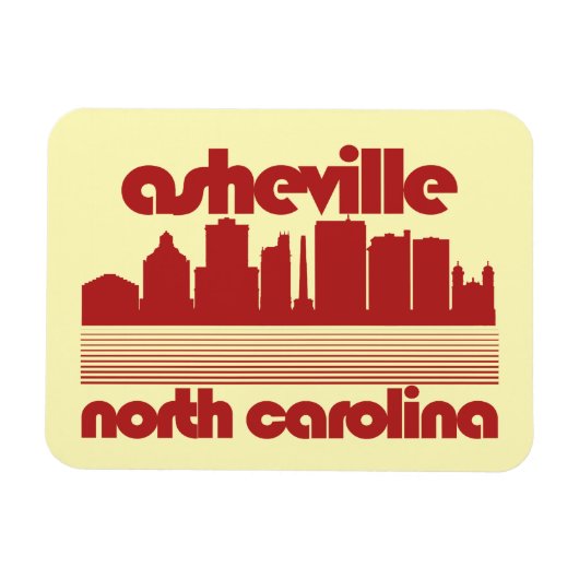 Asheville, North Carolina Magnet (Horizontal)