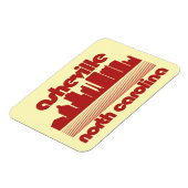 Asheville, North Carolina Magnet (Linke Seite)