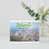 ASHEVILLE, NORTH CAROLINA POSTKARTE (Stehend Vorderseite)