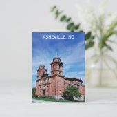 Asheville North Carolina Saint Lawrence Church Postkarte (Stehend Vorderseite)