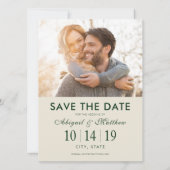 Asheville, North Carolina | SAVE THE DATE - FOTO (Rückseite)