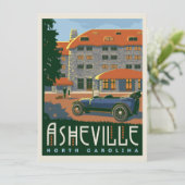 Asheville, North Carolina | SAVE THE DATE - FOTO (Stehend Vorderseite)
