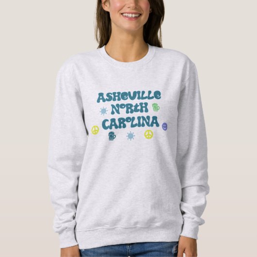 Asheville North Carolina Sweatshirt (Vorderseite)