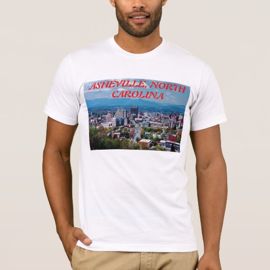 ASHEVILLE, NORTH CAROLINA T-Shirt (Vorderseite)