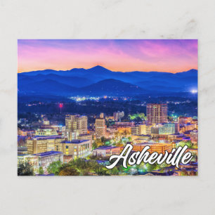 Asheville, North Carolina, USA Postkarte