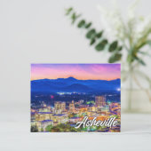 Asheville, North Carolina, USA Postkarte (Stehend Vorderseite)