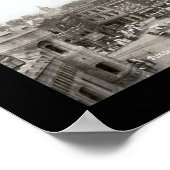 Asheville Pack Square Foto 1910 Poster (Ecke)