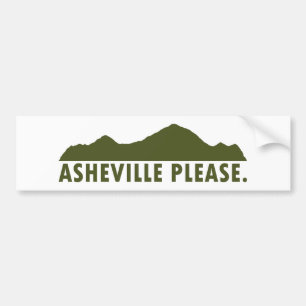 Asheville Please Autoaufkleber