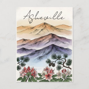 Asheville Postkarte