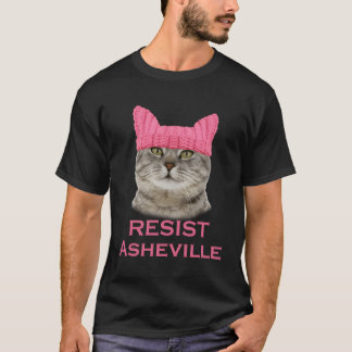 Asheville Resist Persist März Cat K T-Shirt