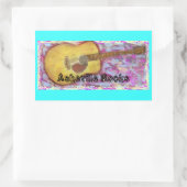 Asheville Rocks Rechteckiger Aufkleber (Tasche)