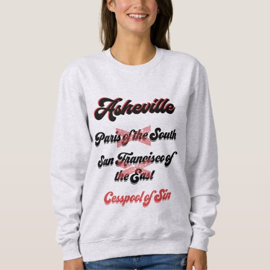 Asheville - Sündenpfuhl Sweatshirt (Vorderseite)