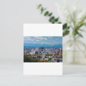 Asheville Tshirts Postkarte (Stehend Vorderseite)