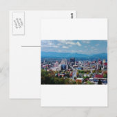 Asheville Tshirts Postkarte (Vorne/Hinten)