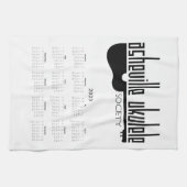 Asheville Ukulele Society 2023 Kalender Geschirrtuch (Horizontal)