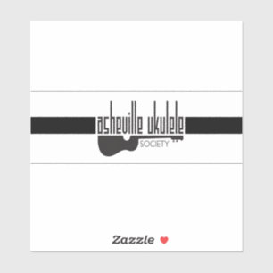 Asheville Ukulele Society Aufkleber