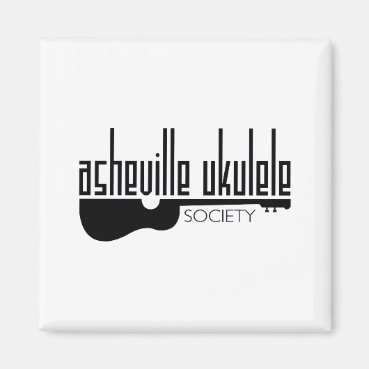 Asheville Ukulele Society Magnet (Vorne)