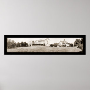 Asheville Uni Foto 1910 Poster