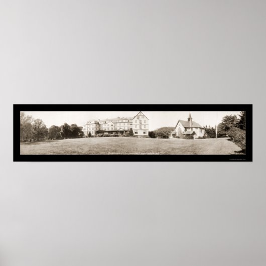 Asheville Uni Foto 1910 Poster (Vorne)