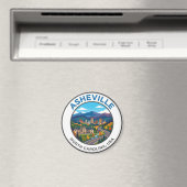 Asheville USA Magnet (In Situ (Geschirrspüler))