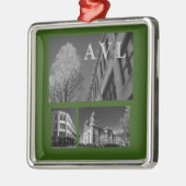 Asheville-Verzierung Ornament Aus Metall (Links)