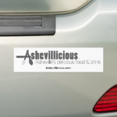 Ashevillicious Autoaufkleber (Auf Auto)