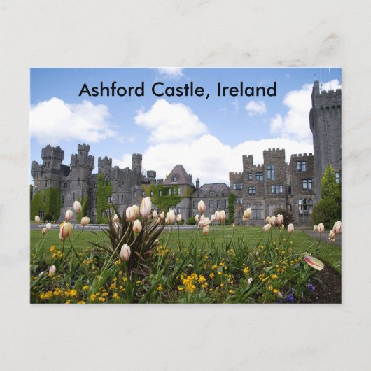 Ashford Castle, Irland Postkarte (Vorderseite)