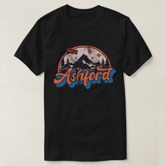 Ashford, Connecticut T-Shirt (Design vorne)