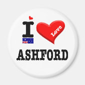 ASHFORD - I Liebe Magnet (Vorne)