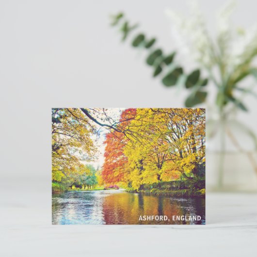 Ashford, Kent, England Postcard Postkarte (Stehend Vorderseite)