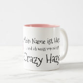 Äshi "Hase" Zweifarbige Tasse (VorderseiteRechts)