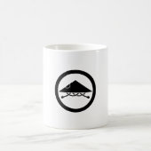 Ashigaru-Helm in Zirkellkaffee-Tasse Kaffeetasse (Mittel)