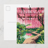 Ashikaga Blumenpark Japan Postkarte (Vorne/Hinten)