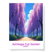 Ashikaga Flower Park Japan Reiseplakat