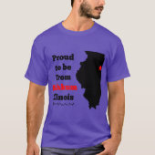 Ashkum Illinois Pride Design T-Shirt (Vorderseite)