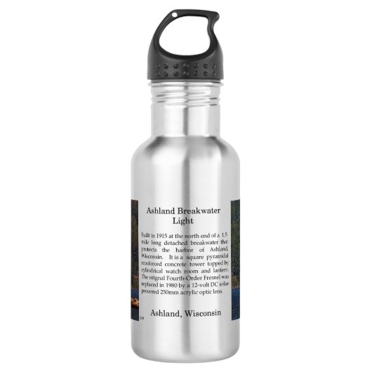Ashland Breakwater Light Edelstahlflasche (Vorderseite)