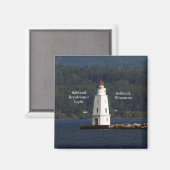 Ashland Breakwater Light-Magnet Magnet (Vorderseite/Rückseite)